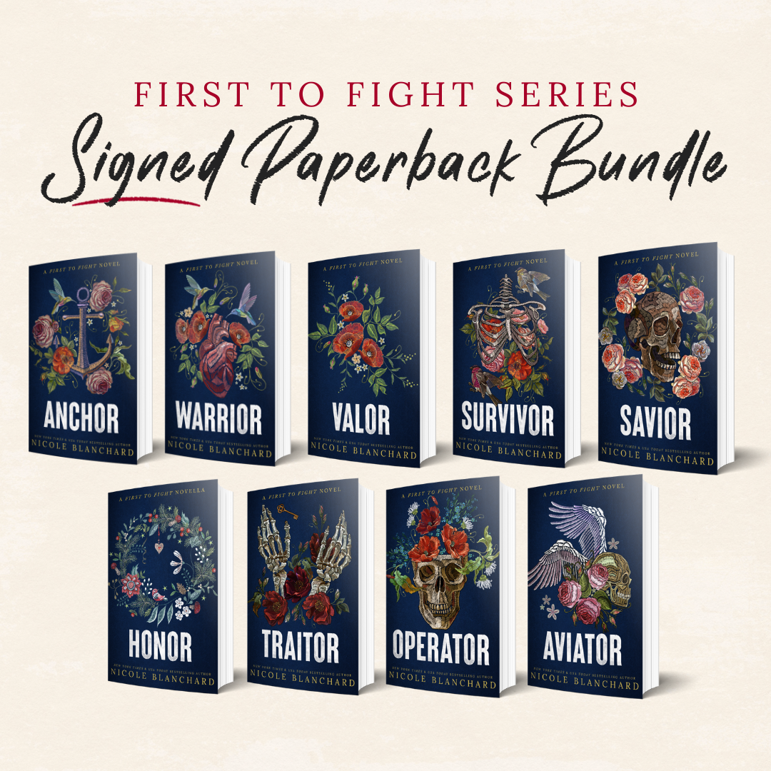 First to Fight Series Signed Discreet Paperback Bundle