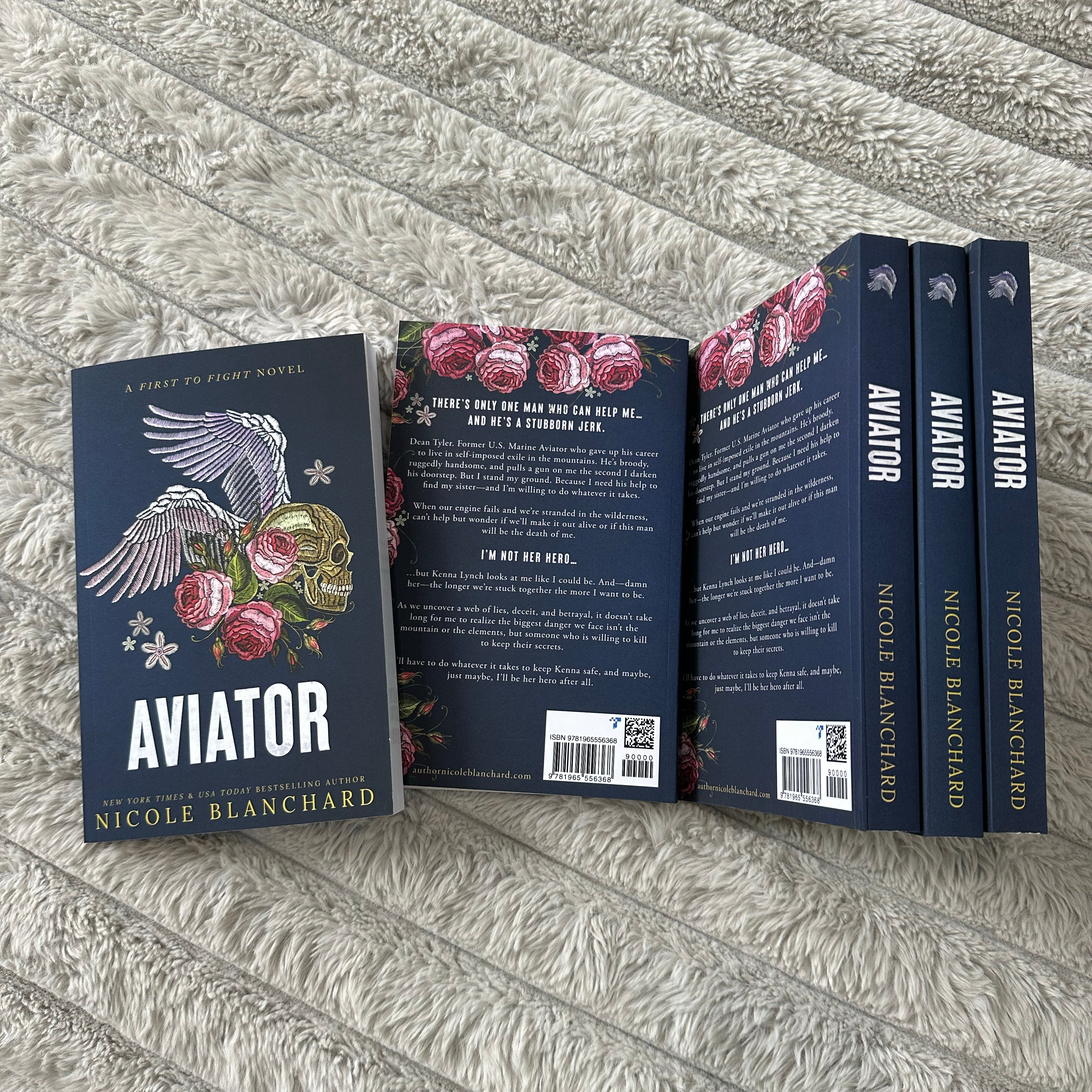 Aviator Signed Discreet Paperback