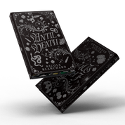 Two black book covers for Until Death and Little Death by Nicole Blanchard
