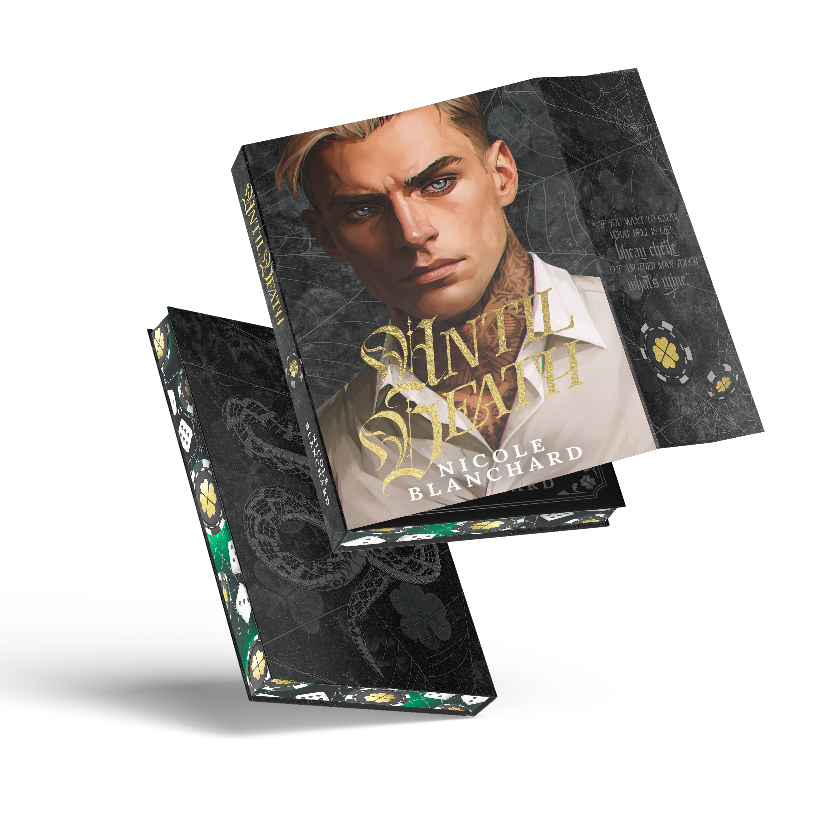 Book Titles Until Death by Nicole Blanchard