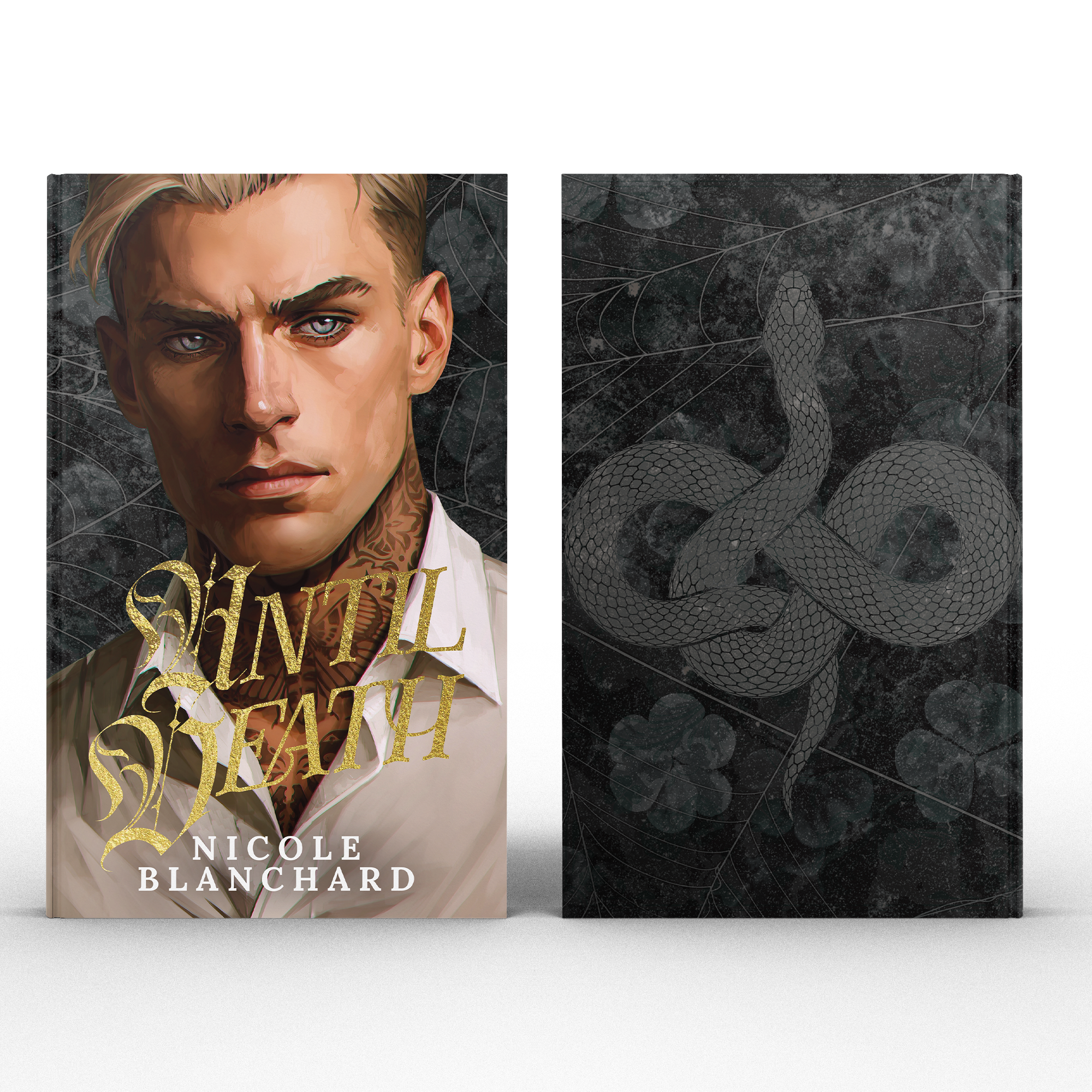 Dustjacket for Until Death by Nicole Blanchard