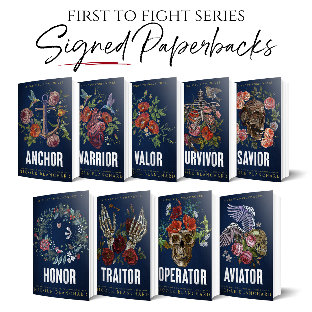 First to Fight Series Signed Discreet Paperback Bundle