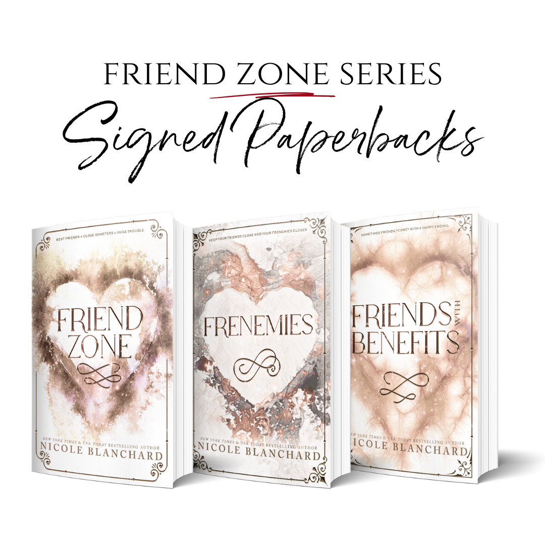 Friend Zone Series Signed Discreet Paperback Bundle