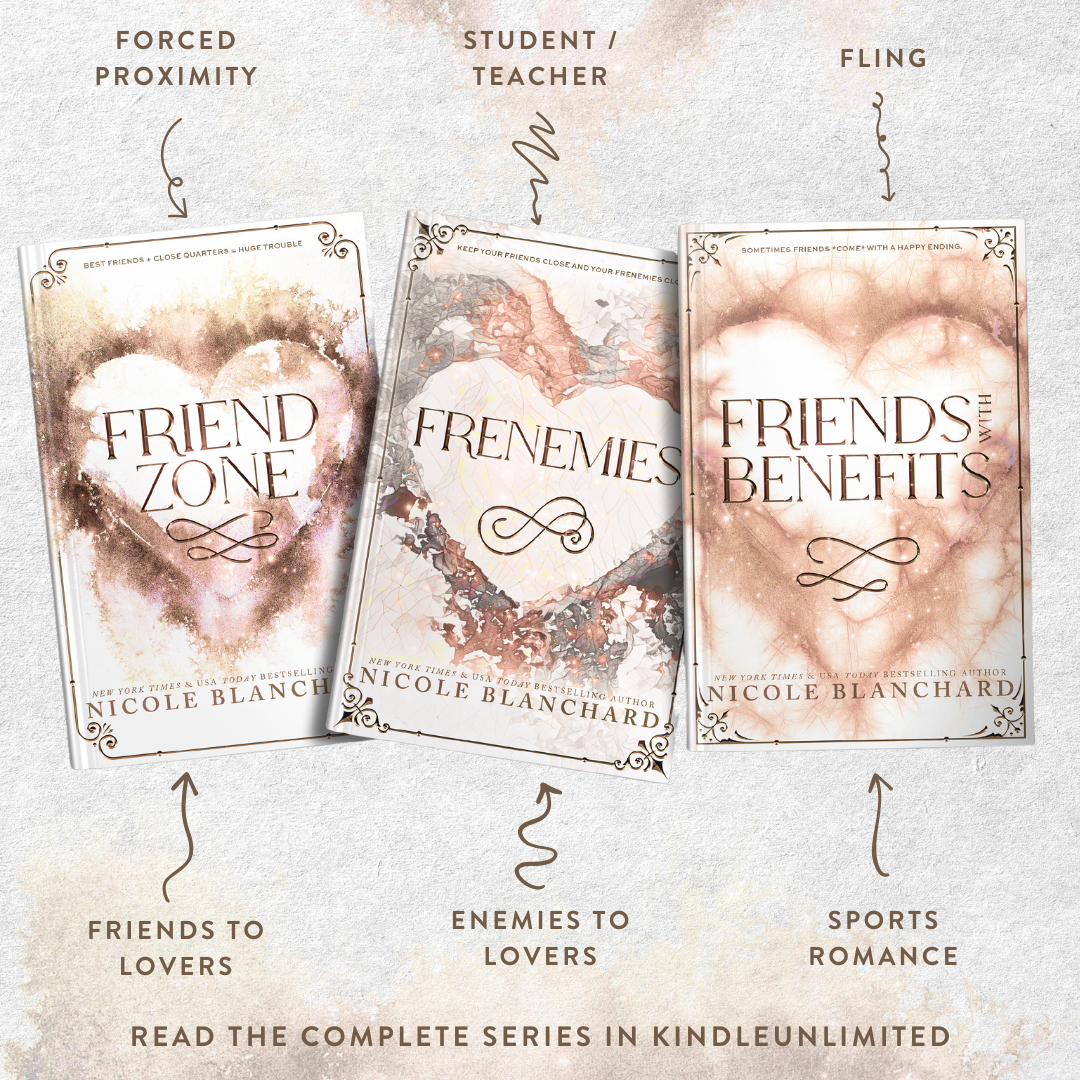 Friend Zone Series Signed Discreet Paperback Bundle