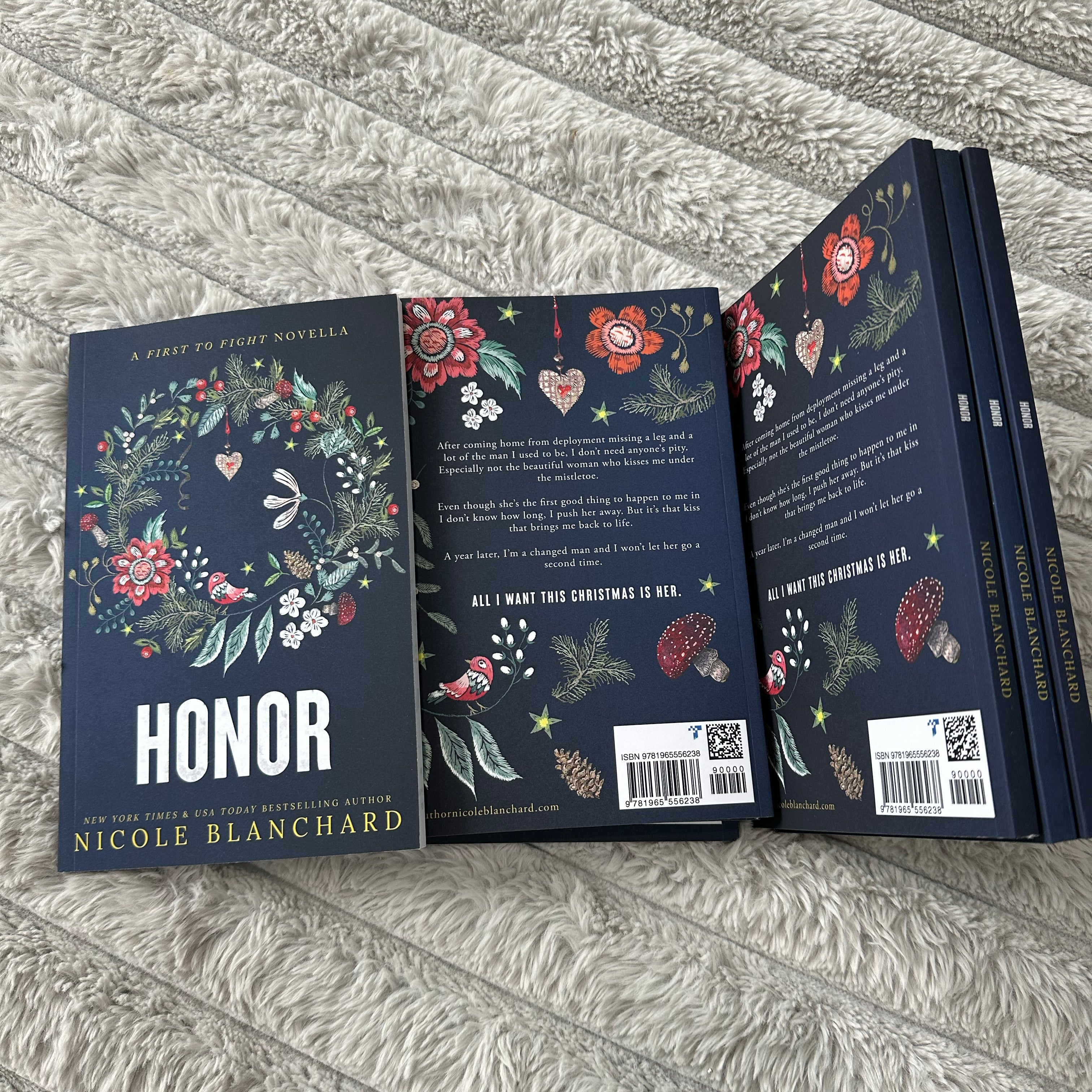 Honor Signed Discreet Paperback