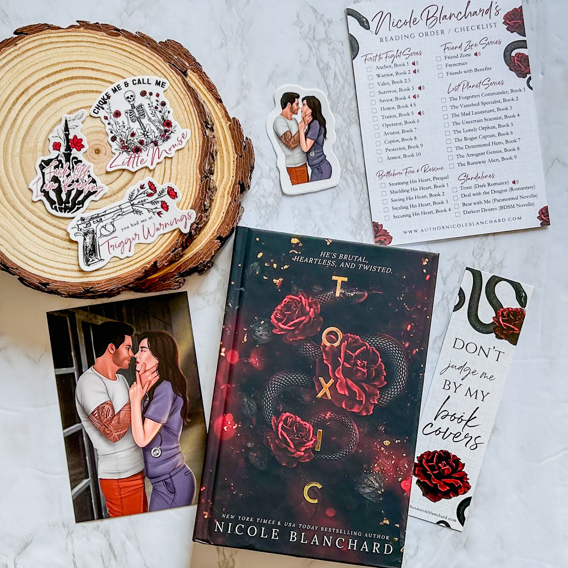 Toxic Signed Hardcover — Deluxe Edition