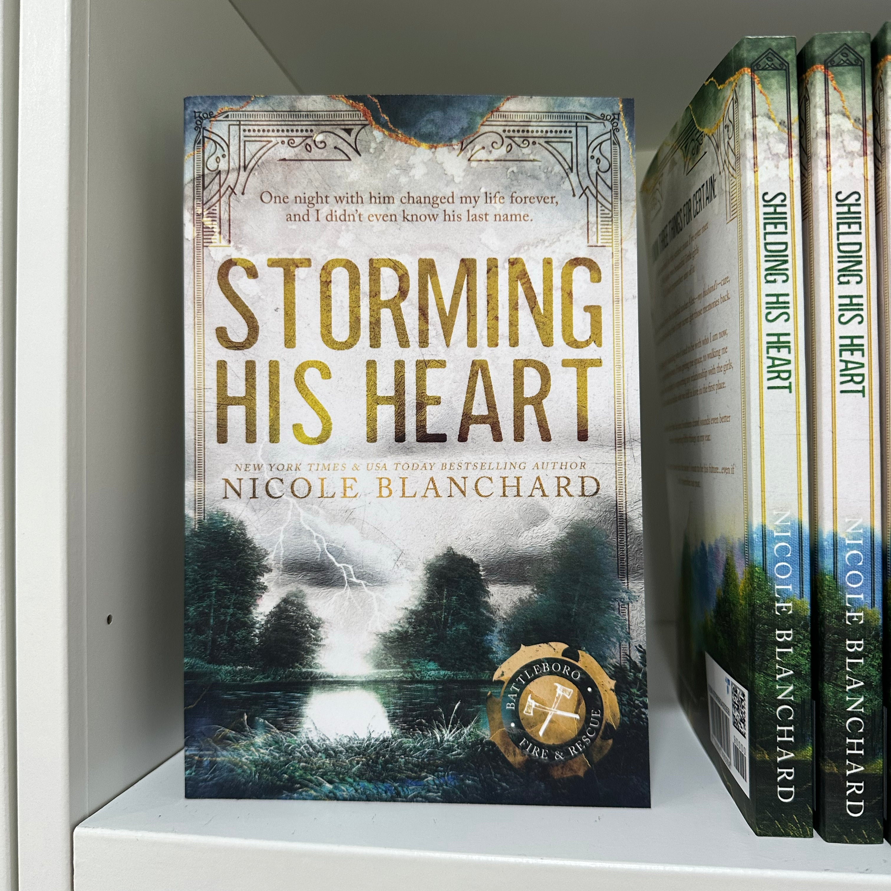 Storming His Heart Signed Discreet Paperback