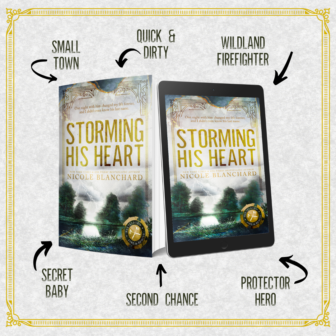 Storming His Heart Signed Discreet Paperback