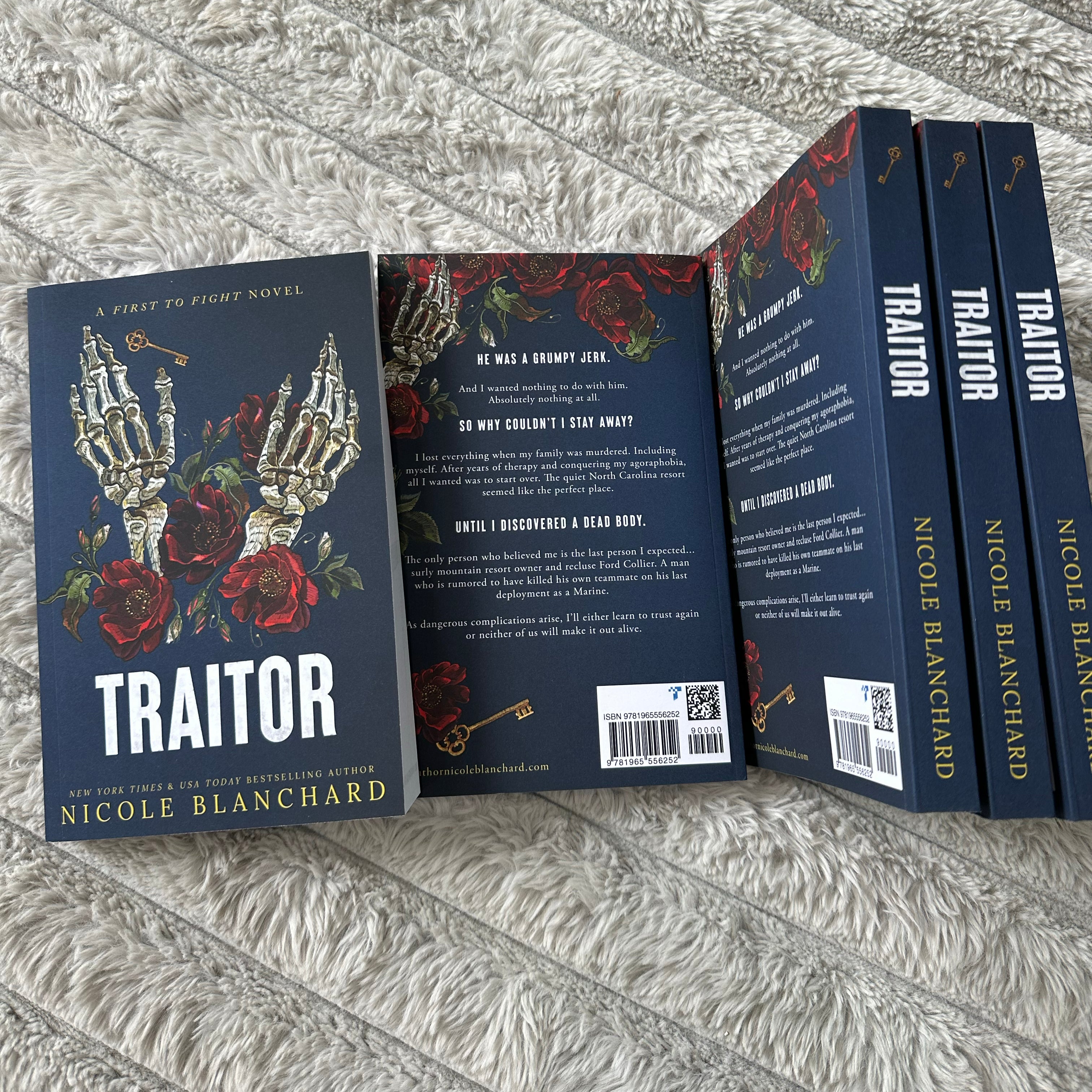 Traitor Signed Discreet Paperback