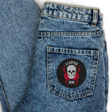 I Can Fix Him Skull Embroidered Patch