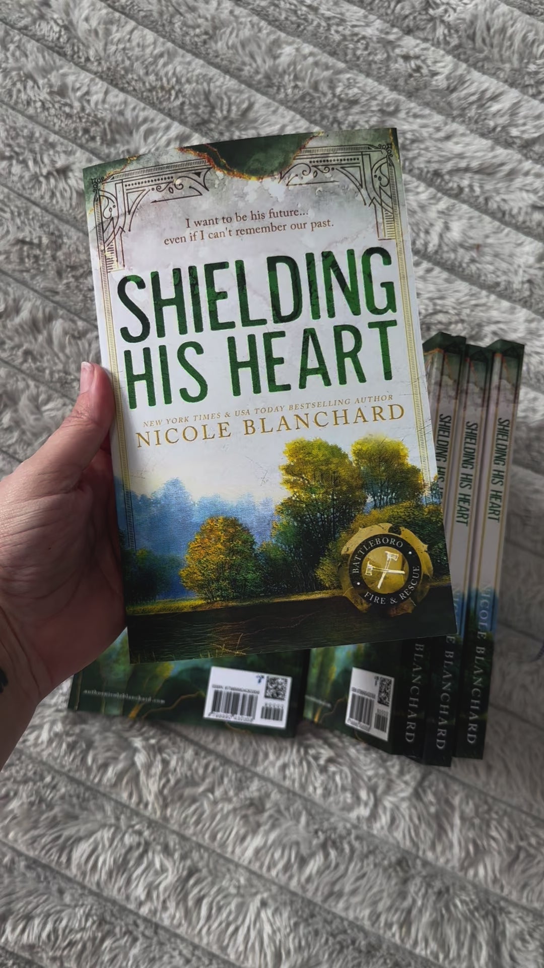 Shielding His Heart Signed Discreet Paperback