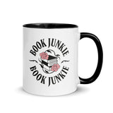 Book Junkie Colorful Ceramic Mug